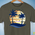 Twink Pride Hammock Summer Beach Sunset Premium Unisex T-Shirt