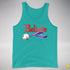 Believe Omnisexial Pride Flag Jingle Bell Premium Tank Top - Teal