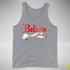 Believe Twink Pride Flag Jingle Bell Premium Tank Top - Grey Heather