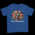 Custom Holiday Joy T-Shirt Youth Tee - Royal Blue