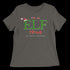 It's an Elf Thing, You Wouldn't Understand Women's Relaxed Tee - Black Heather