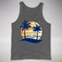Gay Male Pride Hammock Summer Beach Sunset Premium Tank Top