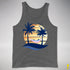 Bigender Pride Hammock Summer Beach Sunset Premium Tank Top