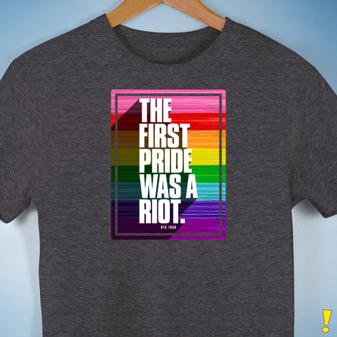 The First Pride Was a Riot - Original 8 Stripe Pride Premium Unisex
