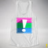 Polysexual Pride Flag Exclamation Point Racerback Tank