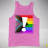 LGBTQ Progress Pride Flag Exclamation Point Premium Tank Top