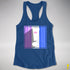 Drag Pride Flag Exclamation Point Racerback Tank
