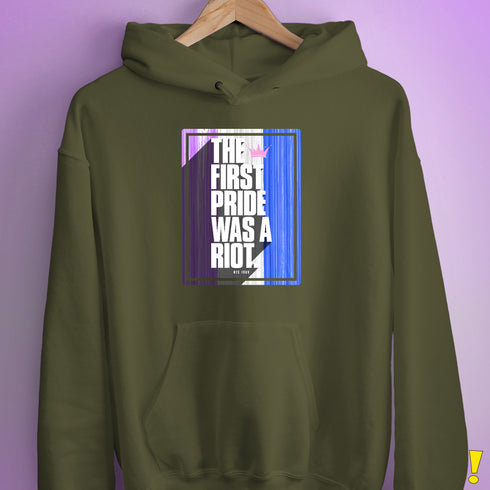 The First Pride Was a Riot - Drag Pride Hoodie