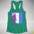Drag Pride Flag Exclamation Point Racerback Tank