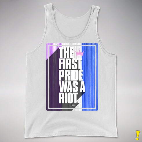 The First Pride Was a Riot - Drag Pride Premium Tank Top