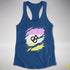 Twink Pride Flag Ripped Reveal Racerback Tank