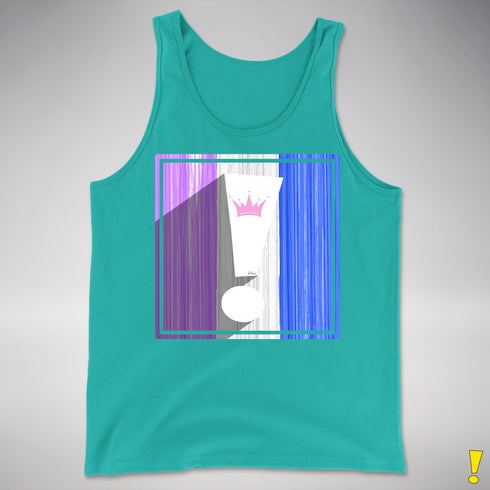Drag Pride Flag Exclamation Point Premium Tank Top