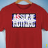 Assume Nothing Leather Pride Flag Premium Unisex T-Shirt