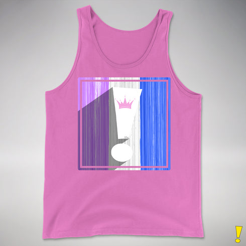 Drag Pride Flag Exclamation Point Premium Tank Top
