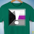 Demisexual Pride Flag Exclamation Point Premium Unisex T-Shirt - Kelly Green
