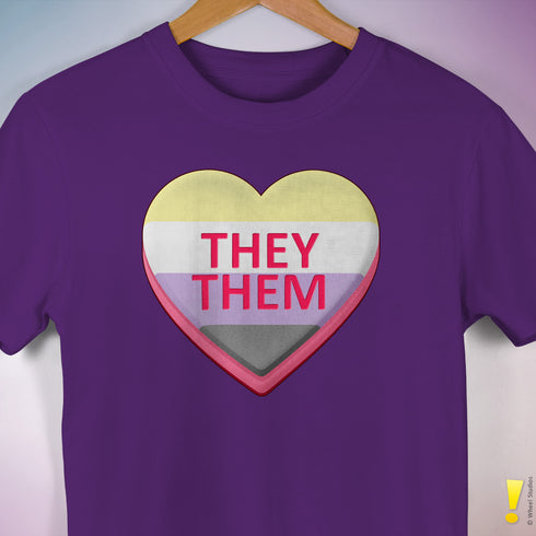 Personalized Pride Candy Heart Premium T-Shirt