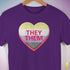 Personalized Pride Candy Heart Premium T-Shirt