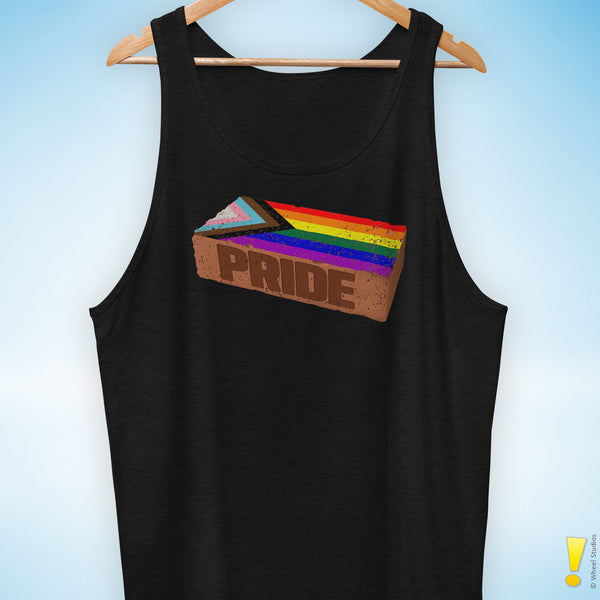 Personalized Pride Brick Tank Top