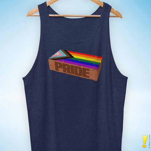Personalized Pride Brick Tank Top