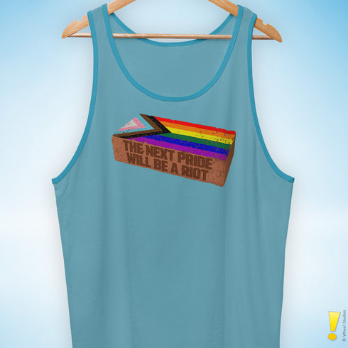 Personalized Pride Brick Tank Top