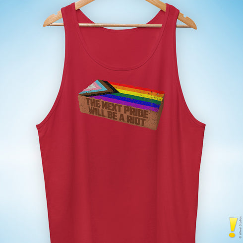 Personalized Pride Brick Tank Top