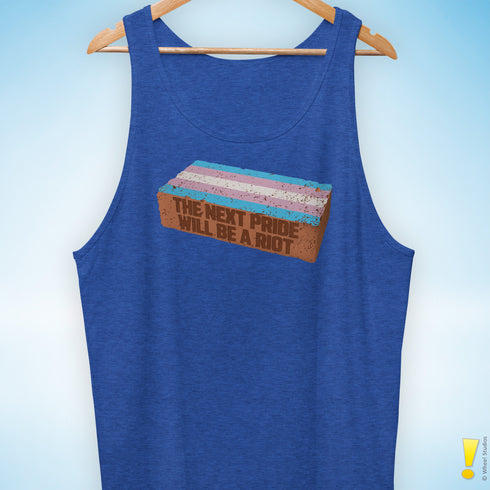 Personalized Pride Brick Tank Top