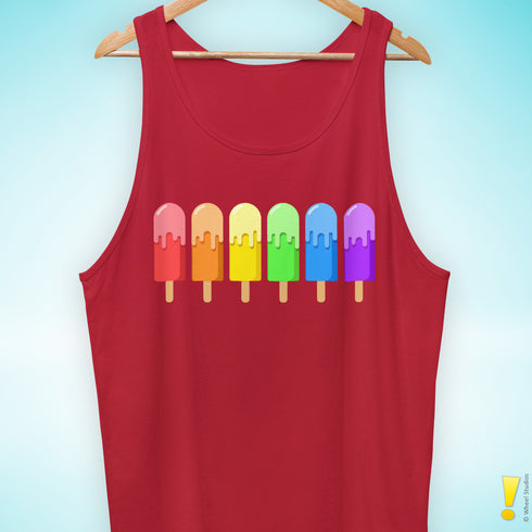 Rainbow Popsicles Tank Top
