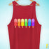 Rainbow Popsicles Tank Top