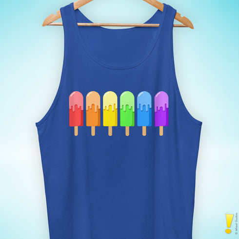 Rainbow Popsicles Tank Top