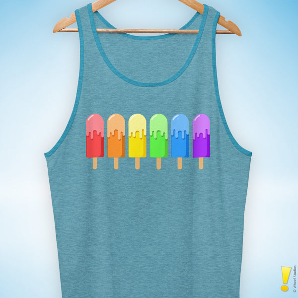 Rainbow Popsicles Tank Top
