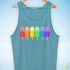 Rainbow Popsicles Tank Top