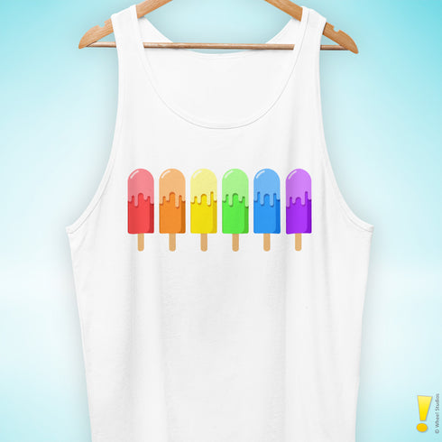 Rainbow Popsicles Tank Top