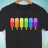 Rainbow Popsicles T-Shirt