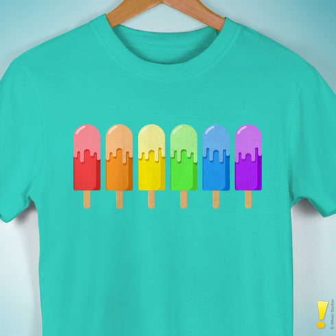 Rainbow Popsicles T-Shirt