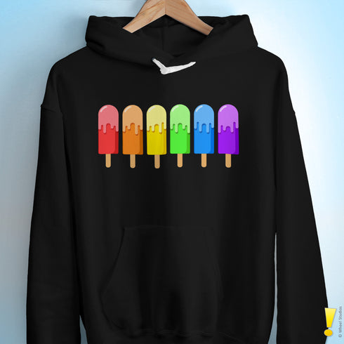 Rainbow Popsicles Hoodie