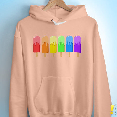 Rainbow Popsicles Hoodie