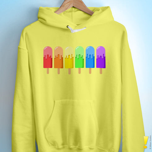 Rainbow Popsicles Hoodie