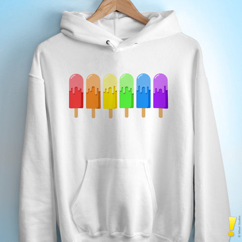 Rainbow Popsicles Hoodie