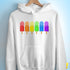 Rainbow Popsicles Hoodie