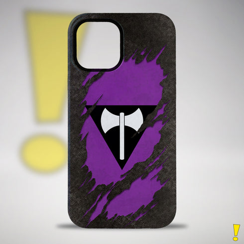 Lesbian Labrys Pride Flag Ripped Reveal Tough Case