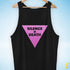 Silence = Death Pink Triangle Tank Top