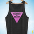 Silence = Death Pink Triangle Tank Top