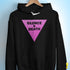 Silence = Death Hoodie Pink Triangle Hoodie
