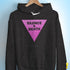 Silence = Death Hoodie Pink Triangle Hoodie