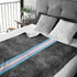 Grunge Transgender Pride Flag Stripe Velveteen Plush Blanket