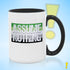Assume Nothing Aromantic Aro Pride Flag Color Accent Mug