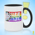 Assume Nothing LGBTQ Progress Pride Flag Color Accent Mug