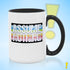 Assume Nothing Queer Pride Flag Color Accent Mug