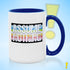 Assume Nothing Queer Pride Flag Color Accent Mug