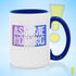 Assume Nothing Drag Pride Flag Color Accent Mug